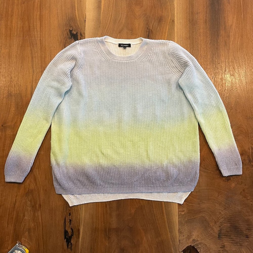 Anthro 525 America ombré sweater